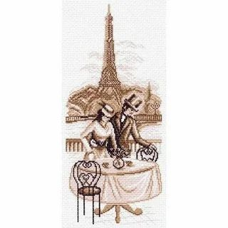 "Матрёнин Посад" Рисунок на канве 24 х 47 см 1495 Набережная Сены