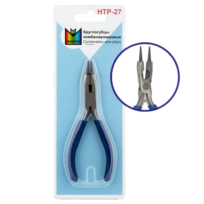 "Micron" Круглогубцы комбинированные HTP-27