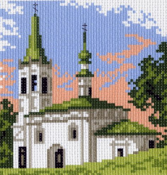 "Матрёнин Посад" Рисунок на канве 16 х 20 см 480 Утро