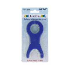 "GAMMA" Бобины для намотки ниток пластик WPR-05 5 шт