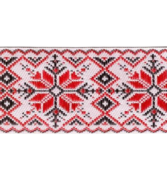 Лента "Славянский орнамент.Оберег" С3775 50 мм 50 м 9837