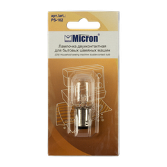 "Micron" Лампочка для бытовых швейных машин PS-102