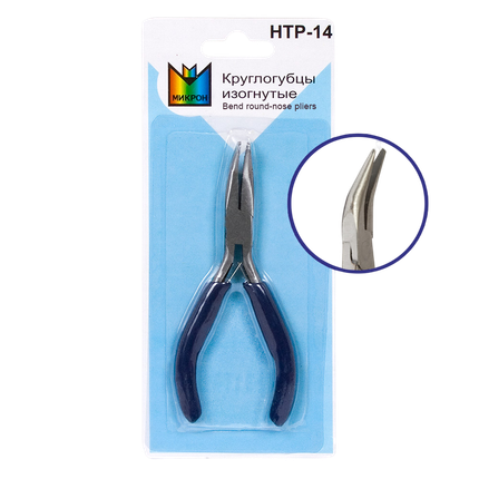"Micron" Круглогубцы изогнутые HTP-14